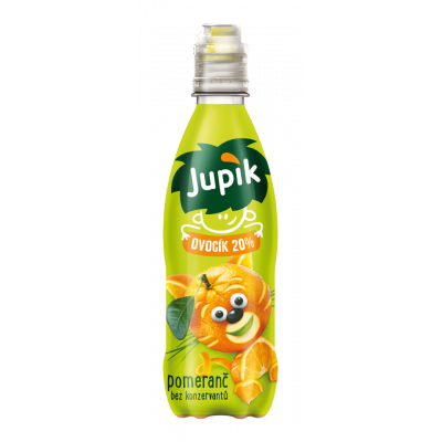 Jupík pomaranč 0,33l PET